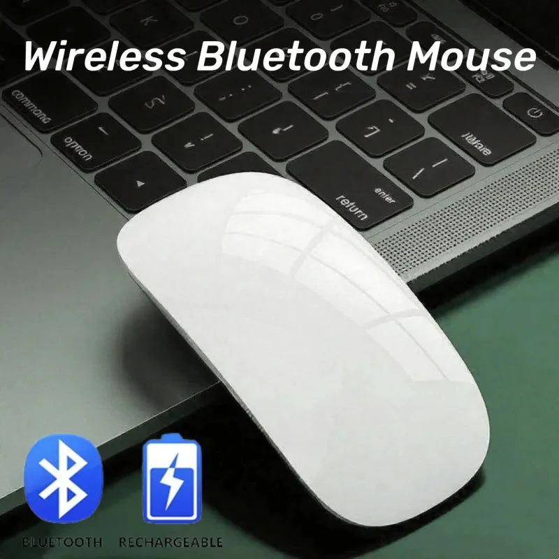 NEW HOT Bluetooth Mouse Wireless Ultra-thin Rechargeable Silent Multi Arc Touch Mice Magic Mouse For Laptop Ipad Mac PC Macbook