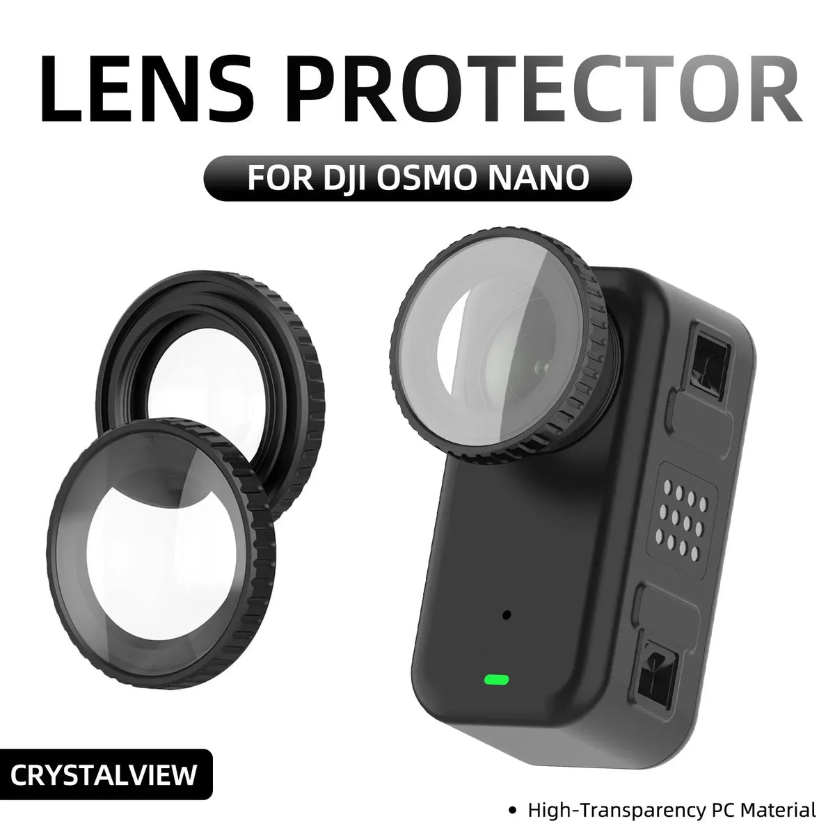 Premium Lens Guards for DJI Osmo Nano Optical Glass Lens Scratch-resistant Protector for DJI Osmo Nano Camera Accessories